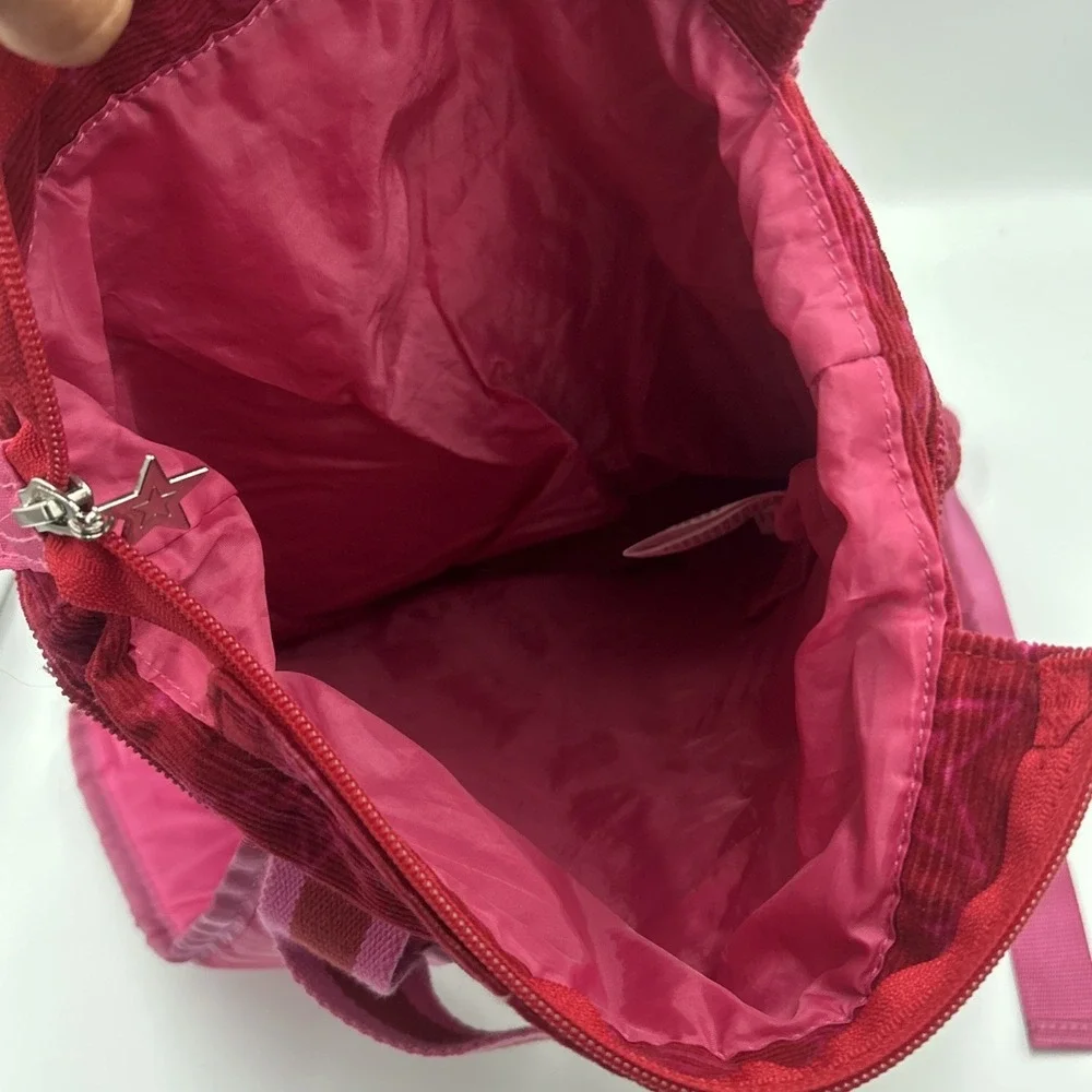 American Girl Doll Lot Bitty Baby Red Star‎ Pj's Corduroy Doll Bag Back Pack